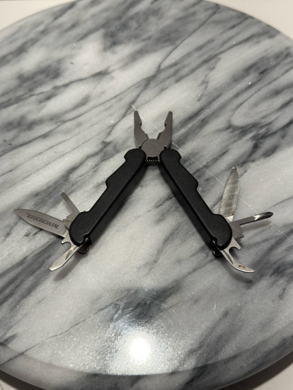 Winchester Mini 3” Multi-Tool Knife 8-in-1 Pocket Utility for Camp and Fishing